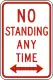 No standing any time