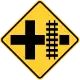 Crossing on junction ahead
