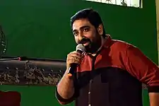 Jayachandran at University of Kerala, Kariavattom Campus in 2013