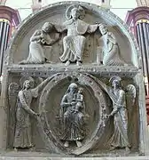 Maastricht, St Servatius. 2-part relief