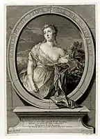 Madame Quinault-Dufresne&nbsp;[fr], after Joseph Aved, 1726