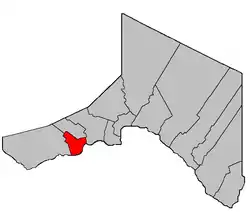 Location within Madawaska County.