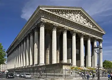 La Madeleine (Paris), 1807-1842, by Pierre-Alexandre Vignon