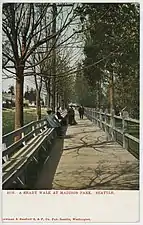 Madison Park boardwalk, ca. 1905