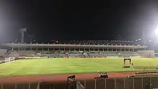 The stadium before a 2019 Liga 1 match