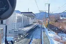 Platform（Taken from inside the car in January 2023）