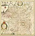 Image 58A detailed 1613 map of the Grand Duchy of Lithuania by Mikołaj Krzysztof "the Orphan" Radziwiłł. The map is considered to be one of the best cartographic works of the Renaissance. Kept in the Uppsala Museum. (from Grand Duchy of Lithuania)
