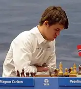 Magnus Carlsen, winner in 2013