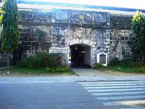 Main Entrance of Fort Pilar