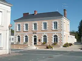 The town hall in Vicq-Sur-Nahon