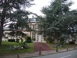 The town hall in Saint-Marcel