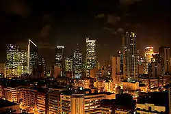 Makati CBD is the principal central business district of the Philippines.