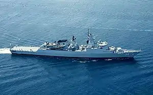 KD Lekiu (30) during Milan 2018 exercise hosted by Indian Navy.