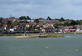 Maldon, the administrative centre and one of the three towns of the district