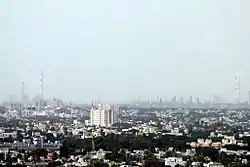 Manali and Ennore as viewed from St Thomas mount
