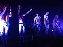 Mandrage performing in 2014