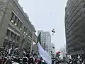 Protesters in Montreal Canada (10 March).