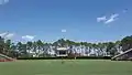 Manning Field at John L. Guidry Stadium - Scoreboard and Stands