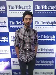 Pillai at the Kolkata Literary Meet, 2020