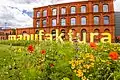 Manufaktura, view from Zachodnia Street