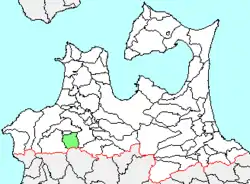 Location of Sōma in Aomori Prefecture