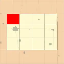 Location in Emmet County