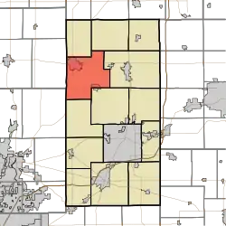 Location in Madison County
