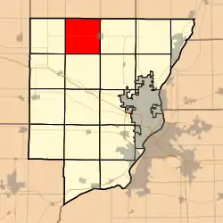 Location in Peoria County