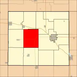 Location in Floyd County