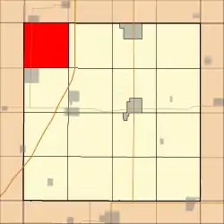 Location in Franklin County