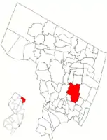 Map highlighting Teaneck's location within Bergen County. Inset: Bergen County's location within New Jersey.

Interactive map of Teaneck, New Jersey