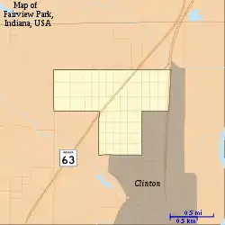 Map of Fairview Park