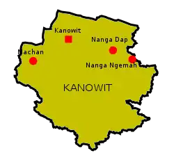 Location of Kanowit