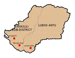 Engkilili in Lubok Antu District
