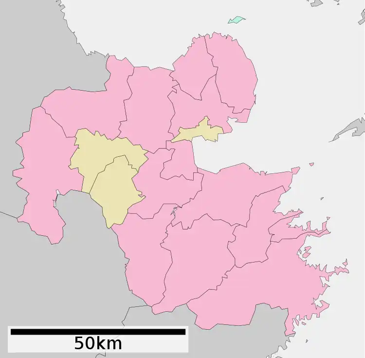 Ōita Prefecture is located in Oita Prefecture
