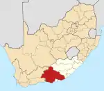 Sarah Baartman District within South Africa