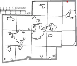 Location of Limaville in Stark County