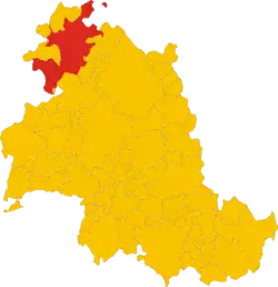 Città di Castello within the Province of Perugia