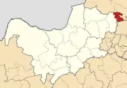 Location in the North West