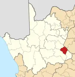 Location in the Northern Cape