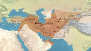 Seljuk Empire is located in Seljuk Empire