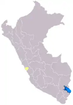 Domain of the Ichma or Ychsma people