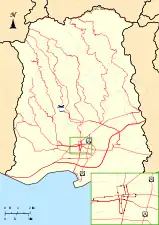 Detailed map of PR-12