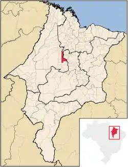 Location in Maranhão