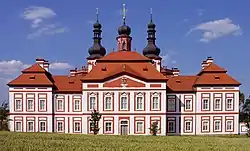 Pilgrimage Church of the Annunciation of the Virgin Mary and Cistercian Provost Office in Mariánská Týnice