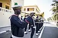 Senegalese National Navy "Bachi" bonnet, green pompom