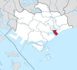 Location on Central Region