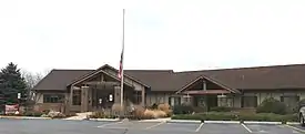 Marion Township Hall on Coon Lake Road
