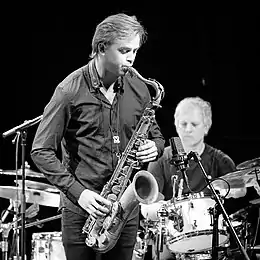 Marius Neset at the 2018 Kongsberg Jazzfestival