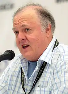 Evanier at the 2017 WonderCon